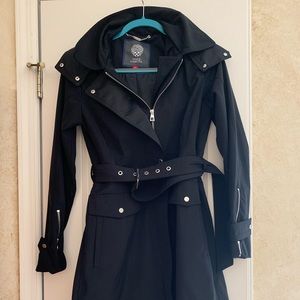 Vince Camuto Black Trench Coat